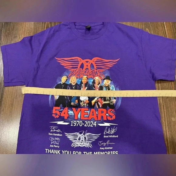 Aerosmith Band 54  Years T-Shirt - Picture 5 of 6